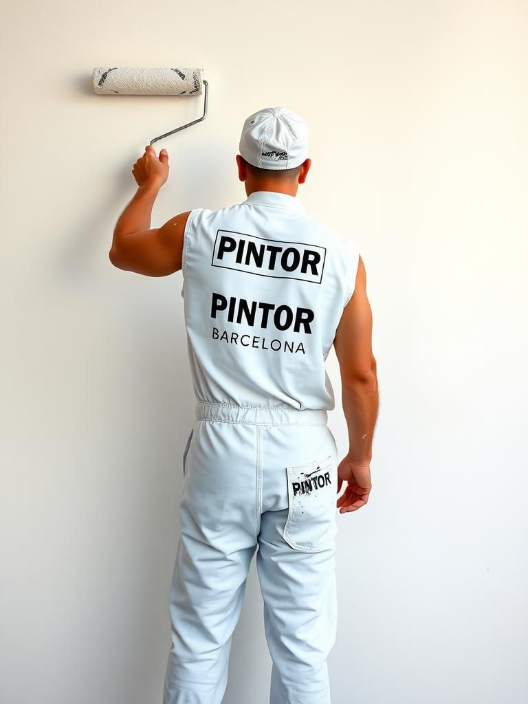 Pintores en Sant Pere de Vilamajor